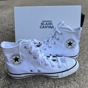 Converse Hi-Top White with Black